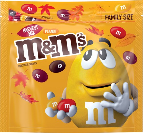 M&M's Chocolate Candies, Peanut, Family Size - 18.08 oz