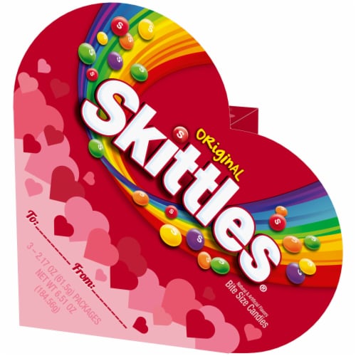 Skittles Original Valentine's Day Sharing Size Chewy Candy , 15.6 oz Bag