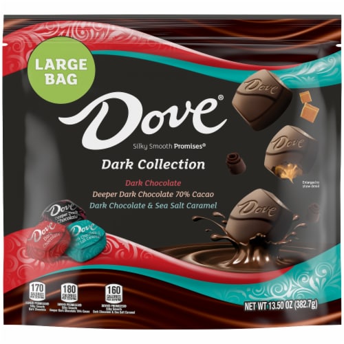 Dove® Dark Collection Dark Chocolate Candy - Assorted, 13.50 oz