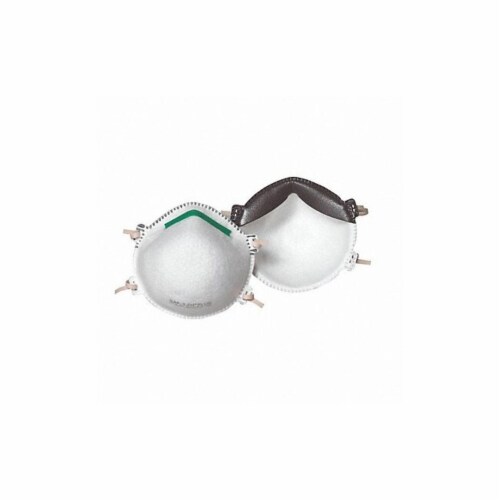 Honeywell North Disposable Respirator,XL,N95,Molded,PK20 14110392 Perspective: front