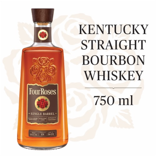 Four Roses Single Barrel Kentucky Straight Bourbon Whiskey Perspective: front