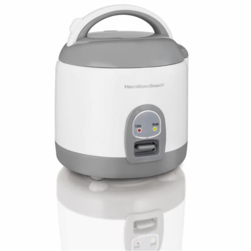 Hamilton Beach White 8 Cups Programmable Rice Cooker, 1 - King Soopers