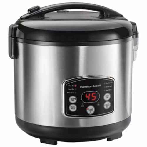 Hamilton Beach 37549 14 Cup - Digital Simplicity Rice Cooker Perspective: front