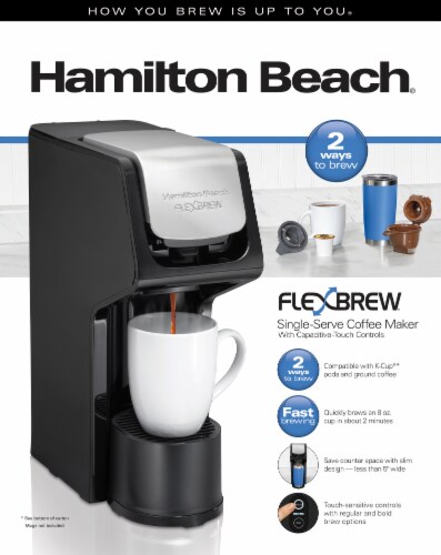 Hamilton Beach Flex Brew Single Serve Coffee Maker, 1 ct - Kroger