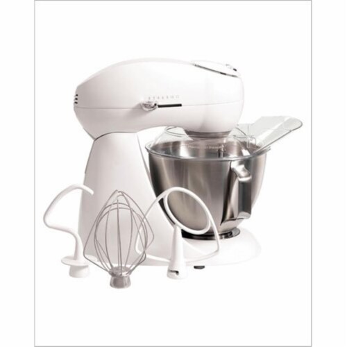 Hamilton Beach 63221 Eclectrics All-Metal Stand Mixer in Sugar Perspective: front