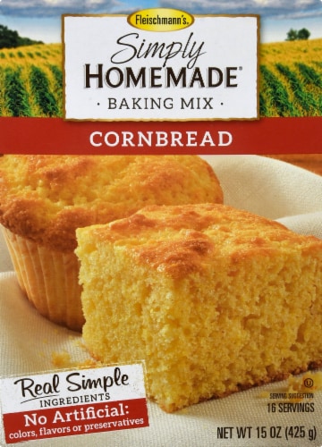 Fleischmann's® Simply Homemade® Cornbread Baking Mix Perspective: front