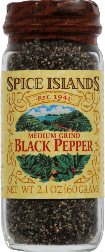 Spice Islands Medium Ground Black Pepper Perspective: front