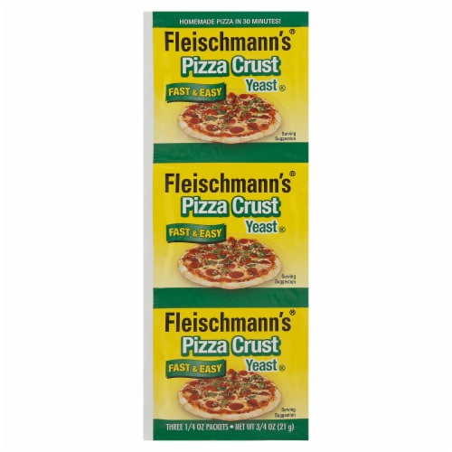 Fleischmann's® Pizza Crust Yeast Perspective: front