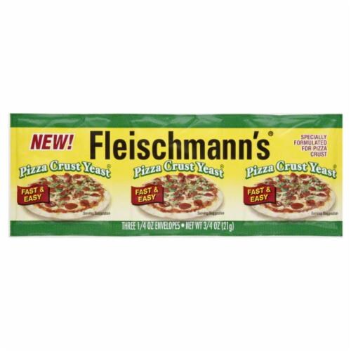 Fleischmann's Pizza Crust Yeast Perspective: front