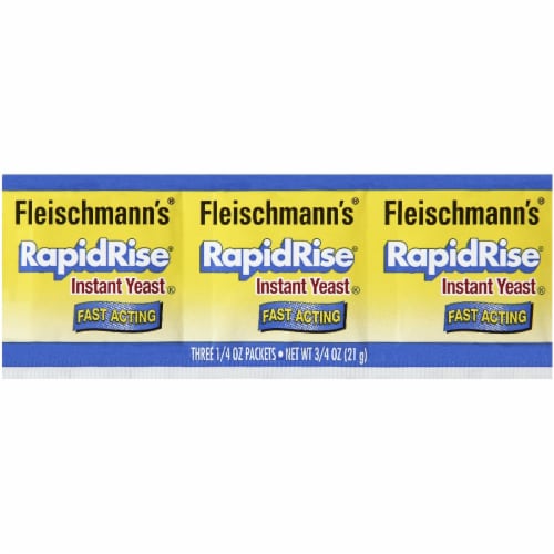 Fleischmann's Rapid Rise Yeast Perspective: front