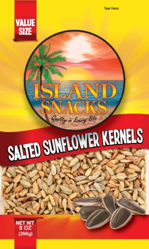 Island Snacks Sunflower Seed Kernels Perspective: front