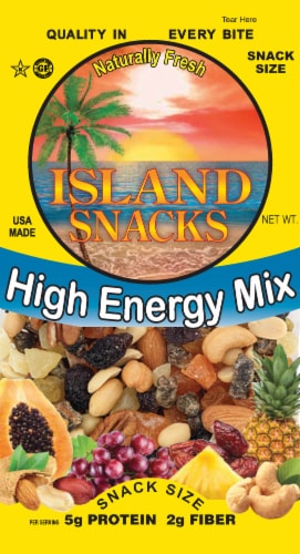 Island Snacks High Energy Mix Perspective: front