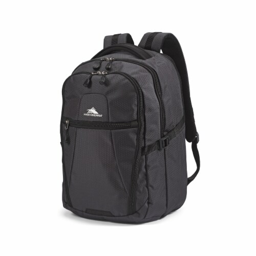 High Sierra Fairlead Computer Laptop Travel Backpack with Zipper Closure Black 1 Piece Fred Meyer