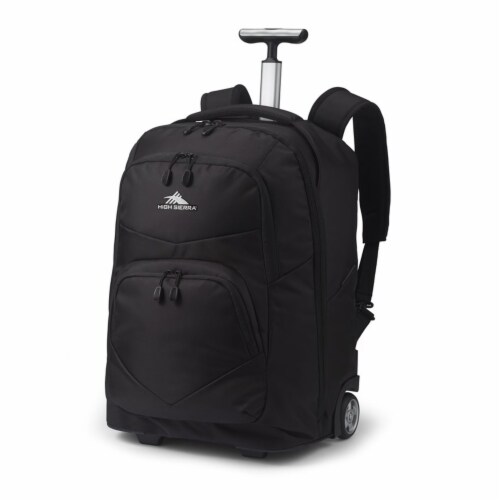 High Sierra Freewheel Pro Backpack - Black Perspective: front