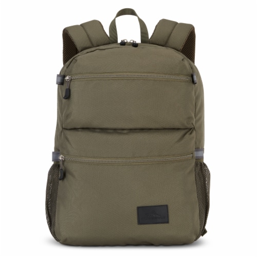High Sierra Everclass Backpack - Olive Perspective: front