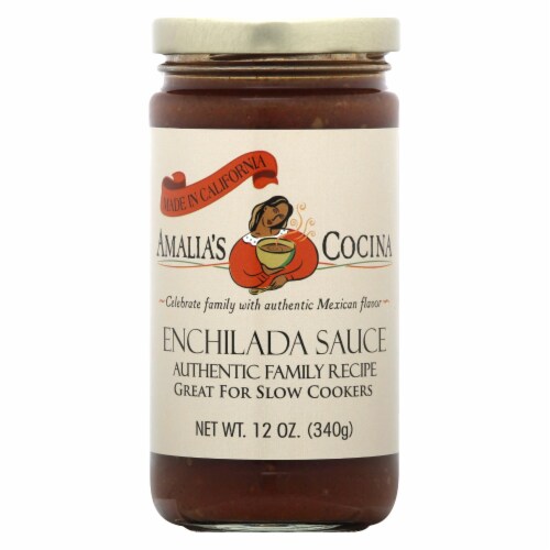 Amalias Cocina - Sauce Enchilada 12 oz - 12 Pack Perspective: front
