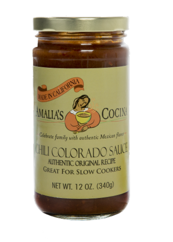 Amalia's Cocina Chili Colorado Sauce Perspective: front