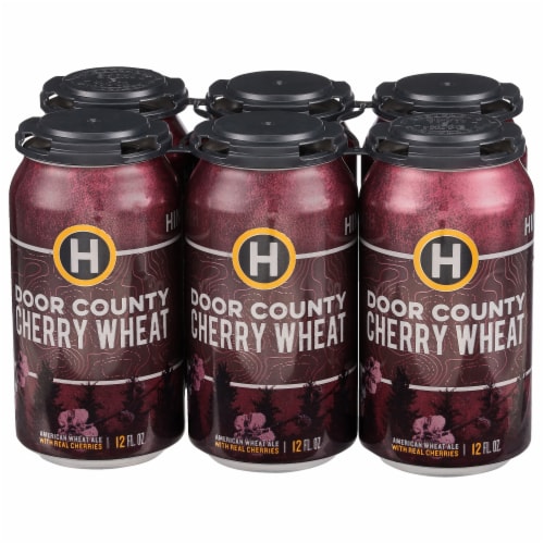 Hinterland Cherry Wheat Ale Domestic Beer Perspective: front