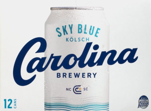 Carolina Brewing Company Sky Blue Kolsch Perspective: front