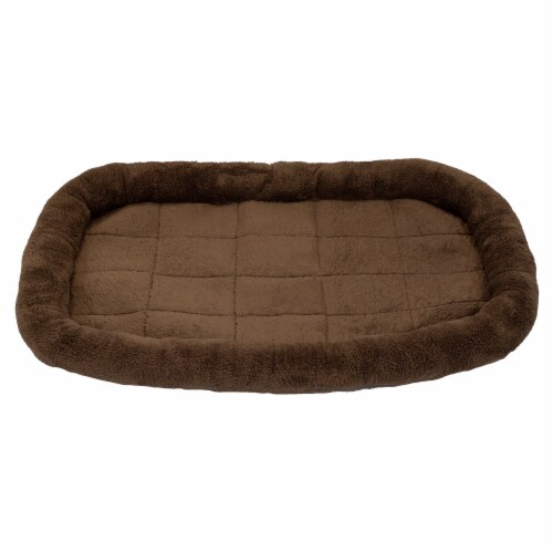 DMC Brown Mat Pet Bed Perspective: front