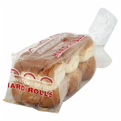 Johnston's Bakery Hard Rolls Perspective: front