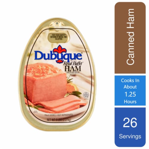 Dubuque® Royal Buffet® Canned Ham Limit 2 at Sale Price Perspective: front