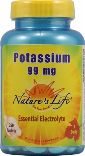 Nature's Life  Potassium Perspective: front