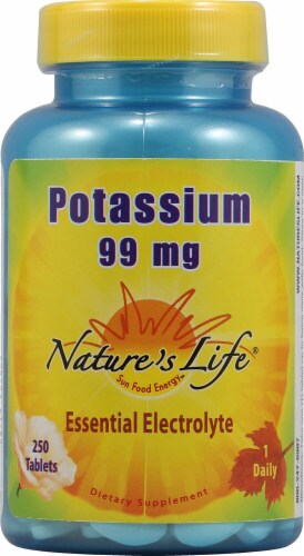 Nature's Life  Potassium Perspective: front