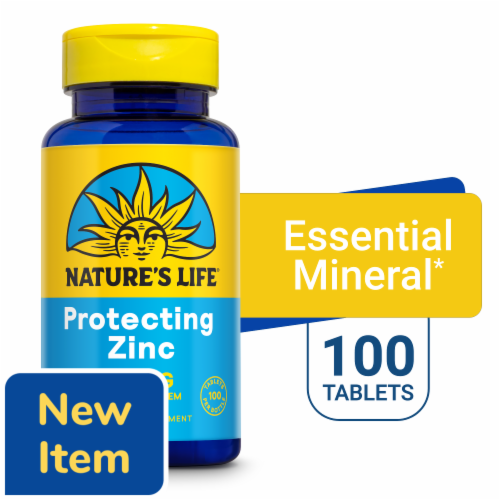 Nature's Life  Zinc Perspective: front