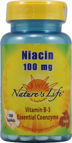 Nature's Life  Niacin Perspective: front