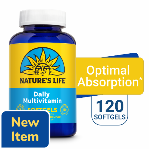 Nature's Life Soft Gelatin™ Multiple Softgels Perspective: front