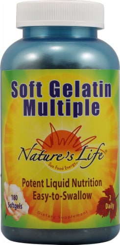 Nature's Life  Soft Gelatin™ Multiple Softgels Perspective: front