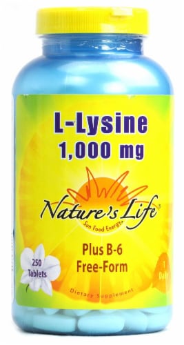 Nature's Life  L-Lysine Perspective: front