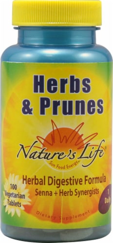 Nature's Life  Herbs and Prunes Perspective: front
