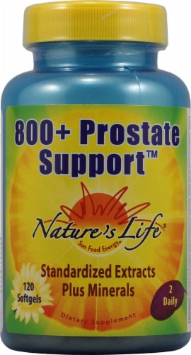 Nature's Life  800 Plus Prostate Support™ Perspective: front