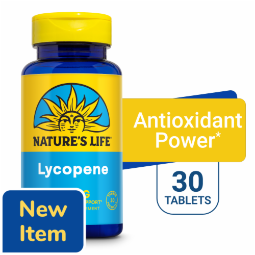 Nature's Life® Lycopene 30 mg Perspective: front