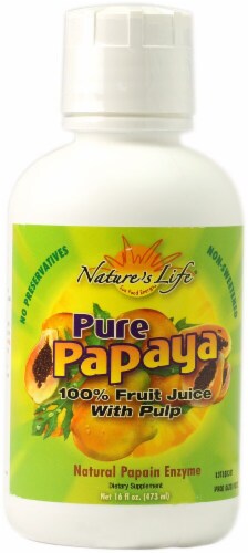 Nature's Life Pure Papaya Perspective: front