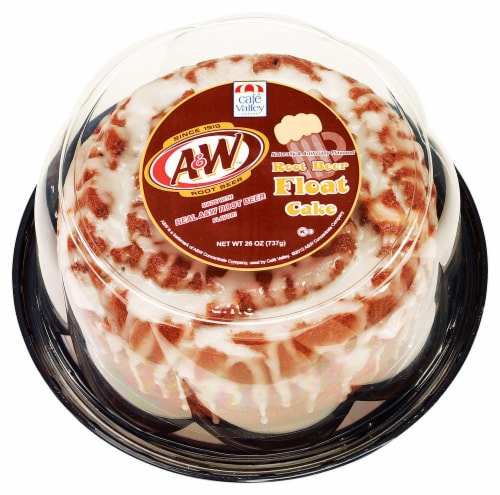 Cafe Valley A&W Root Beer Cake Perspective: front