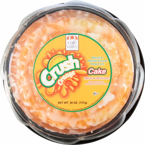 Cafe Valley Orange Crush Cake Perspective: front
