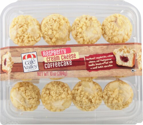 Cafe Valley Raspberry Cakes Perspective: front