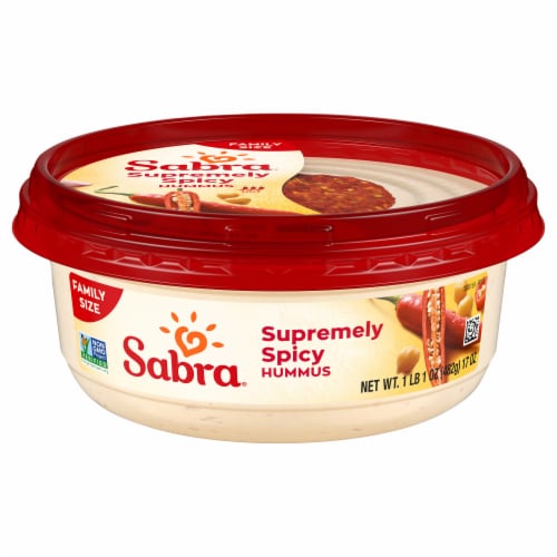 Sabra® Family Size Supremely Spicy Hummus Perspective: front