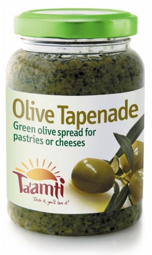 Ta'amti Olivee Tapenade Green Olive Spread Perspective: front