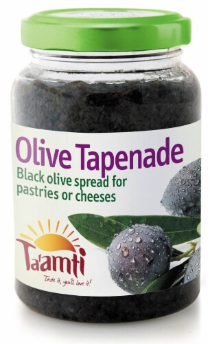 Ta'amti Olive Tapenade Black Olive Spread Perspective: front