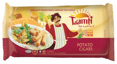 Ta'amti Potato Cigars Perspective: front