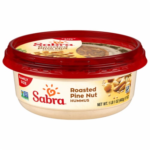 Sabra Roasted Pine Nut Hummus 17 oz Perspective: front