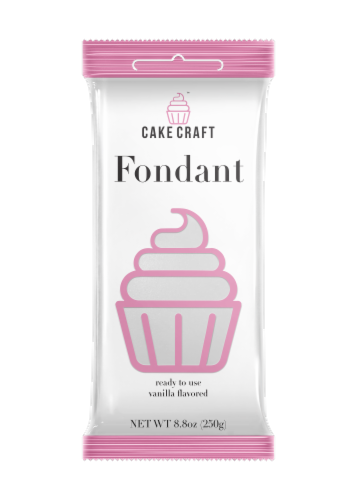 Cake Craft White Fondant Perspective: front
