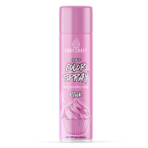 Cake Craft Edible Color Spray - Pink Perspective: front