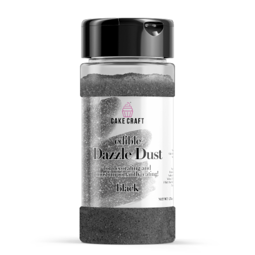 Cake Craft Dazzle Dust - Black Perspective: front