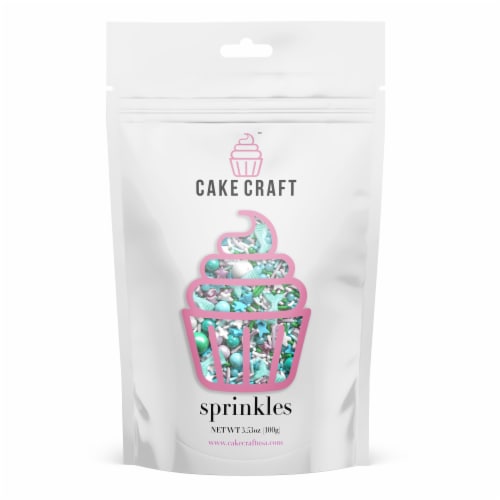 Cake Craft Under The Sea Themed Sprinkle Mix Perspective: front