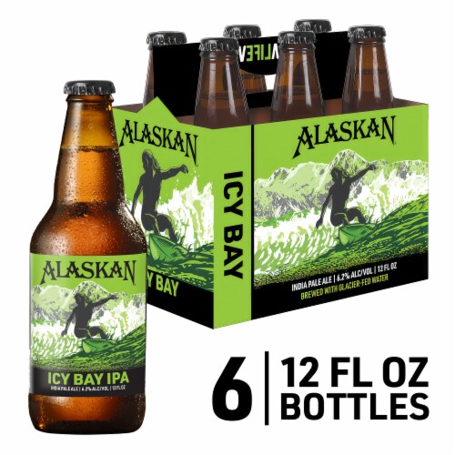 Alaskan Brewing Co. IPA Craft Beer Perspective: front